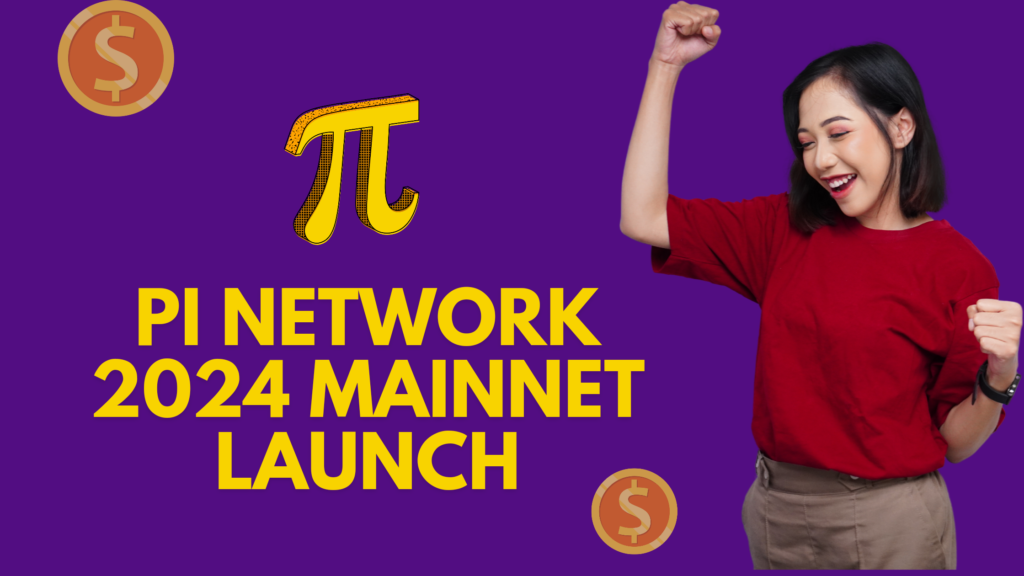 A girl is happy after Pi Network mainnet launch announcement .